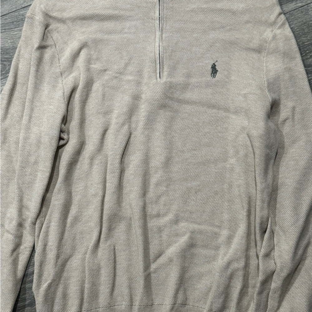Polo by Ralph Lauren Men's tan Sweater